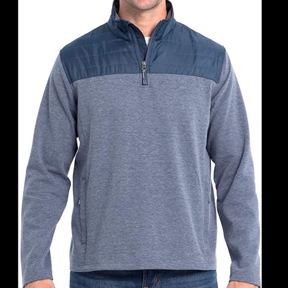 Eddie Bauer Other - ⬇️ Men’s Mixed Media ¼ Zip